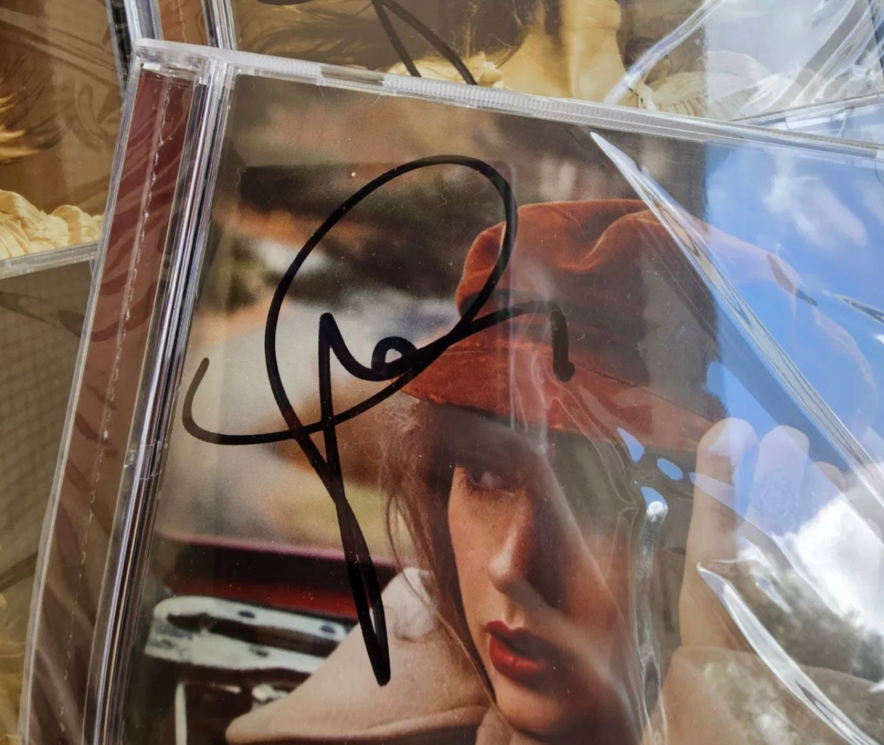 Taylor Swift Signed Red Album CD â Brand New, Sealed