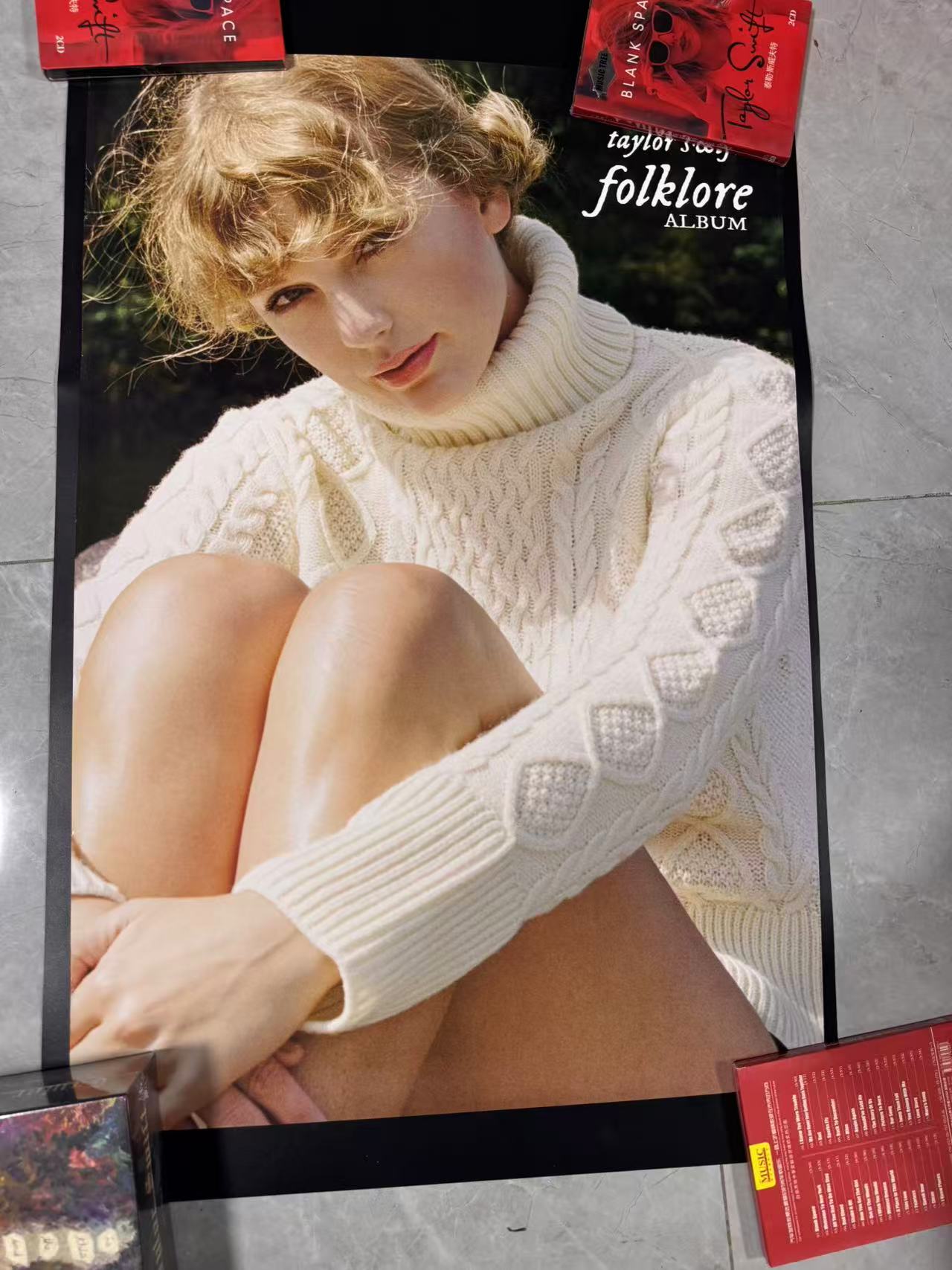 Taylor Swift Folklore Album Poster Official Era Promo Read Desc – URVC