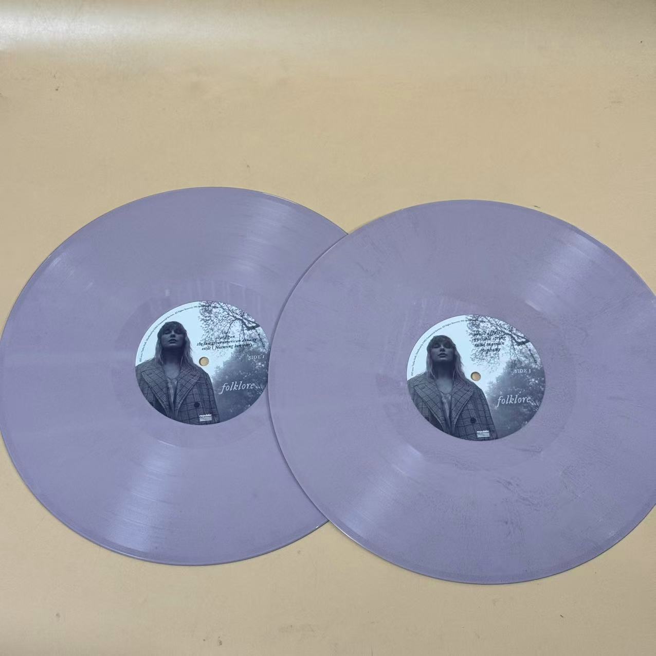 Taylor Swift Folklore Pink Clandestine Meetings 2LP Vinyl NM