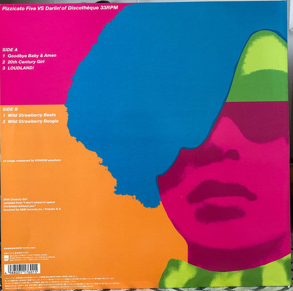 Pizzicato Five : Pizzicato Five VS Darlin' Of Discotheque (12")