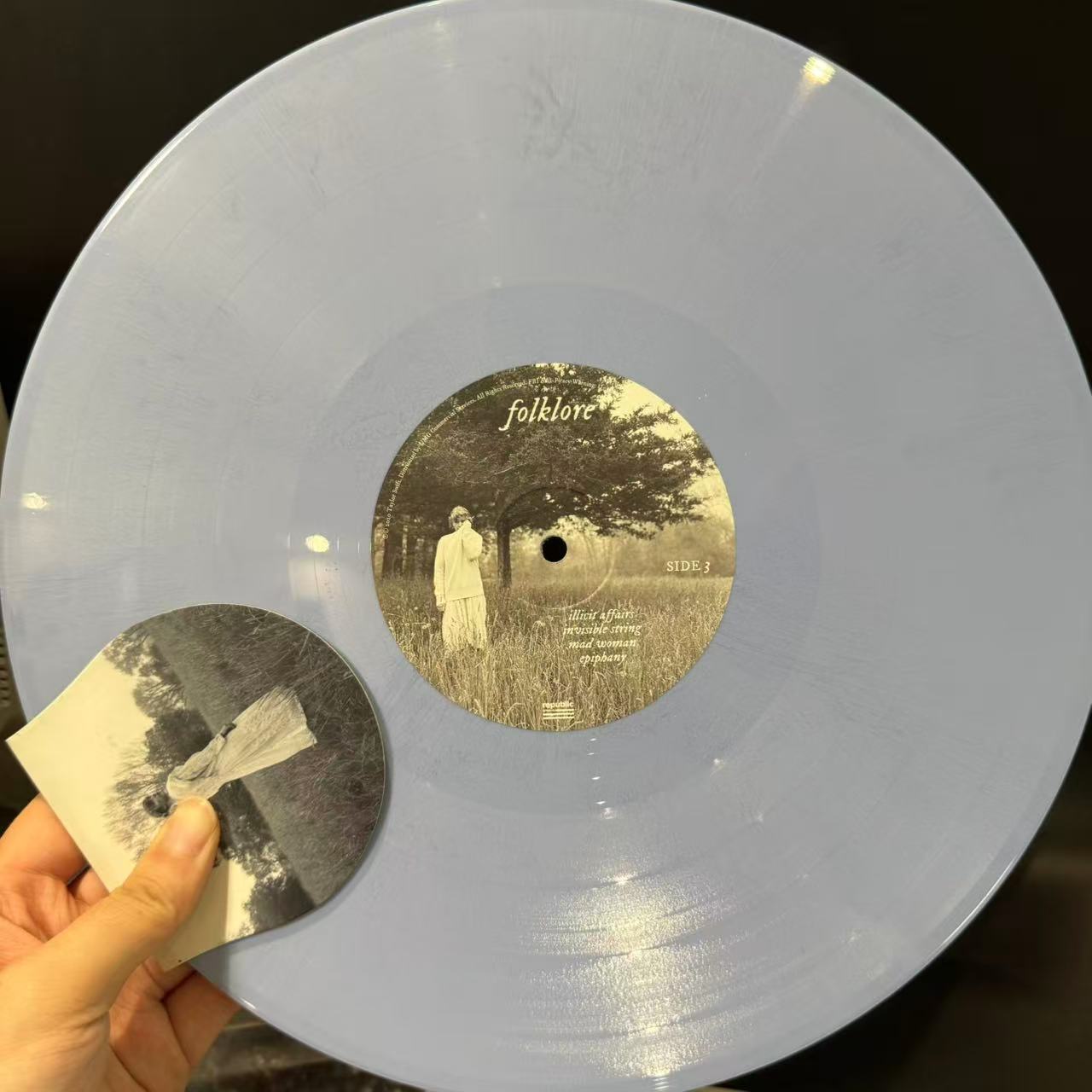 Taylor Swift - Folklore (2xLP, Album, Dlx, Ltd, Azu)