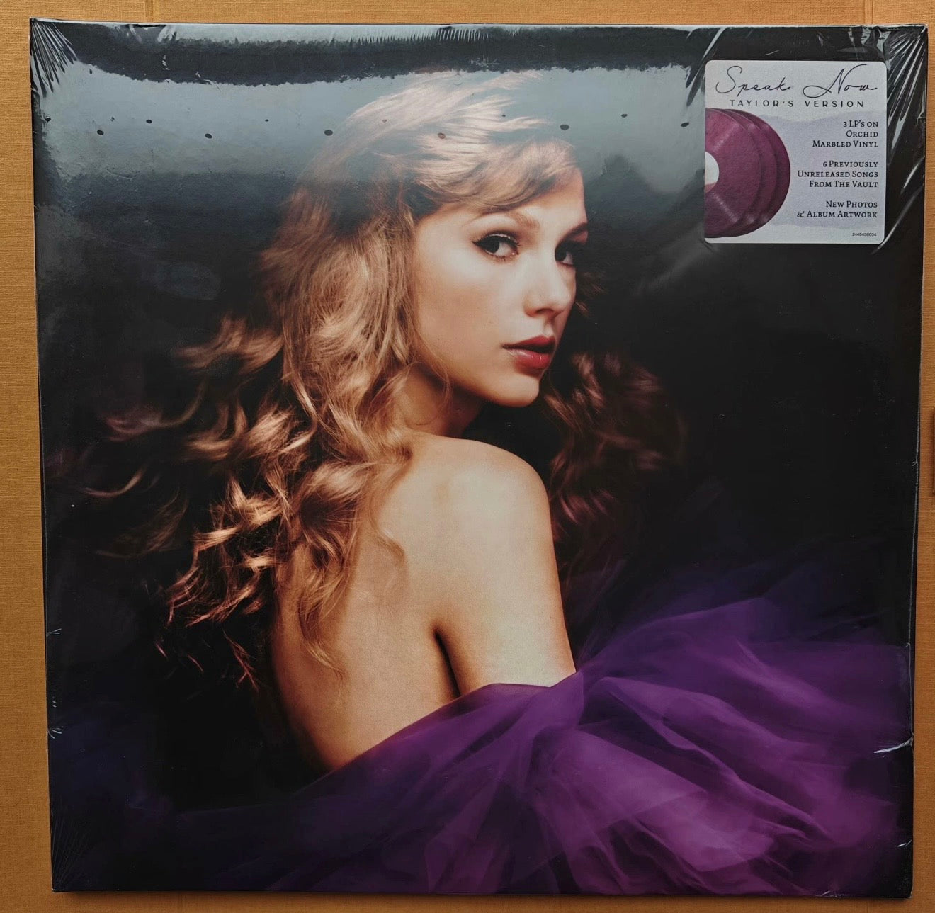 Taylor Swift Speak Now (Taylor's Version) Orchid Marbled Purple 3LP Vinyl Sealed (EU Press)