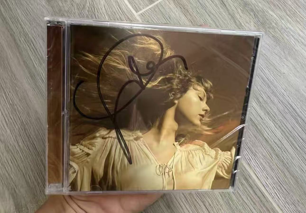 Taylor Swift Fearless (Taylor's Version) Special Signature CD Sealed No Smudges