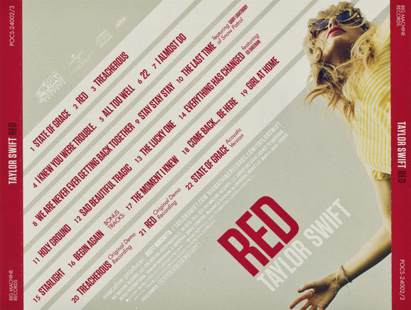 Taylor Swift : Red (2xCD, Album)