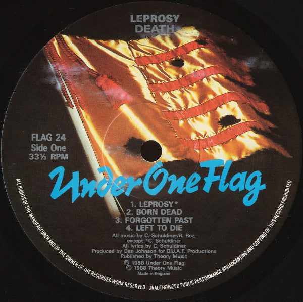 Death (2) : Leprosy (LP, Album)