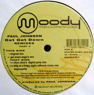Paul Johnson : Get Get Down (Remixes Part 2) (12")