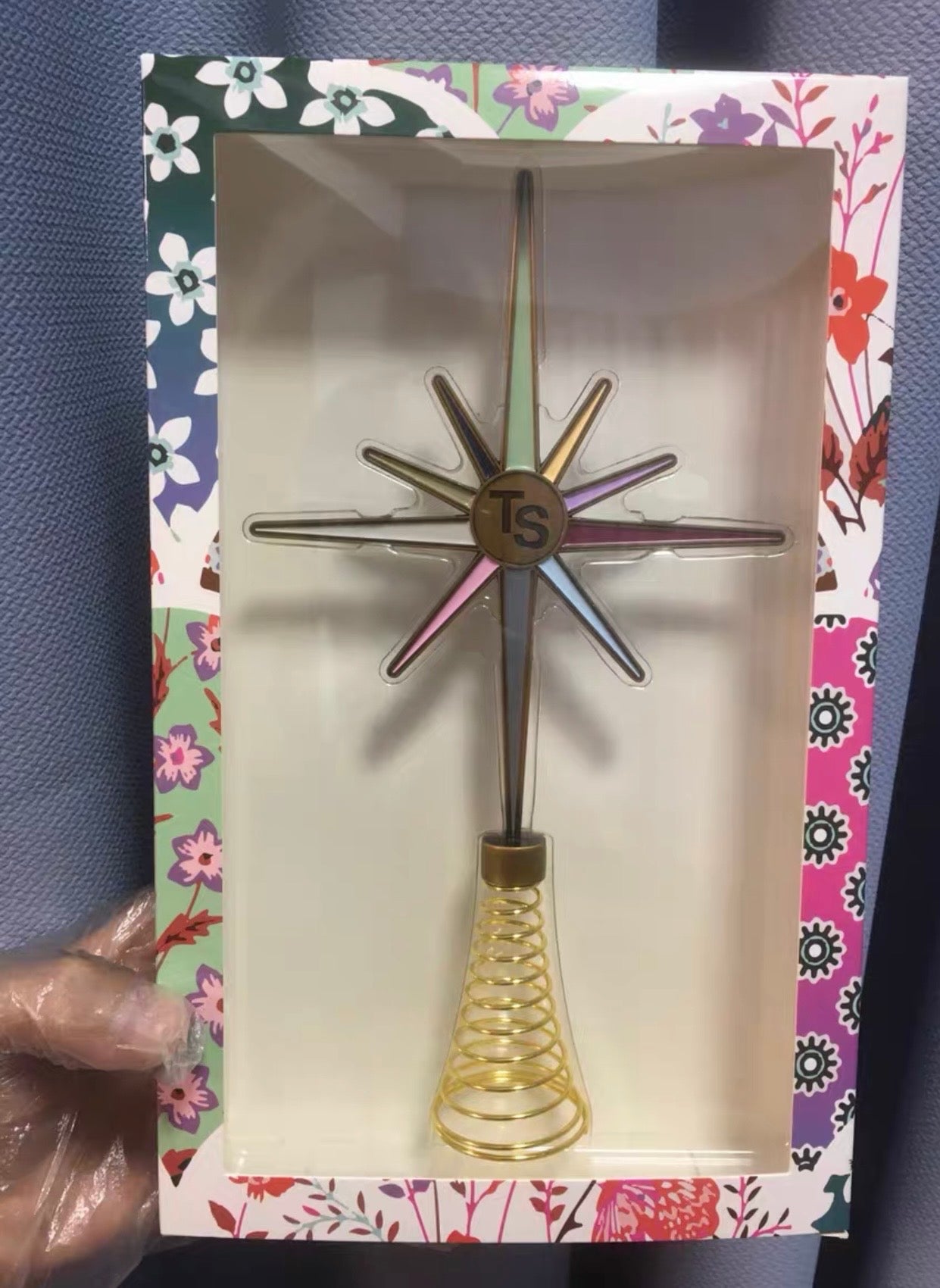 Taylor Swift Christmas Tree Topper Star Official Merchandise New In Box Collectible