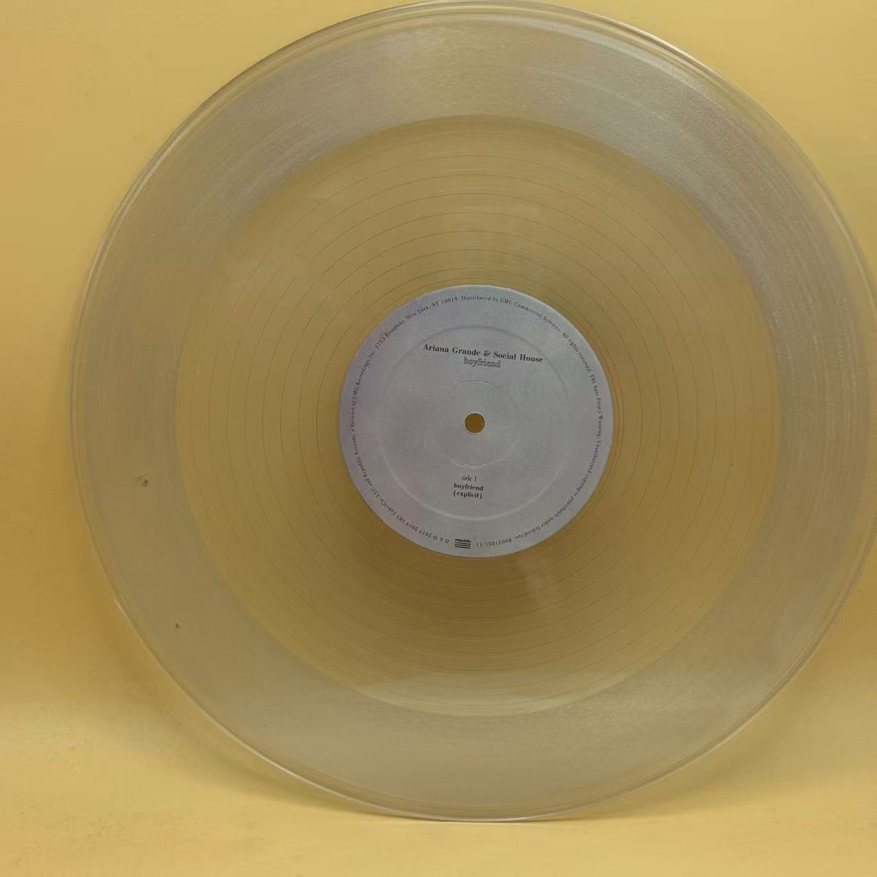 Ariana Grande & Social House - Boyfriend (12", Single, Ltd, Cle)