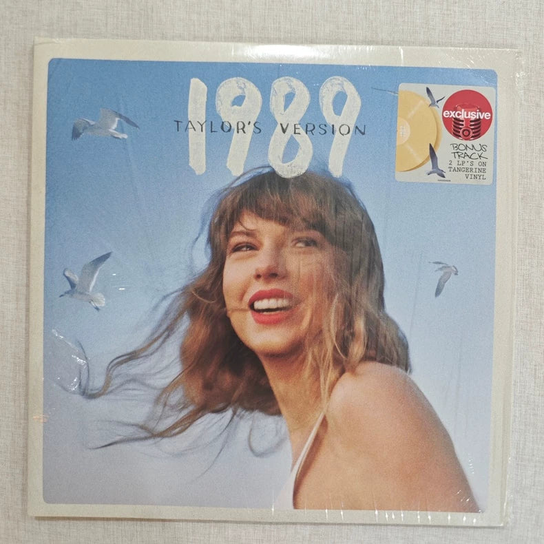 Taylor Swift – 1989 (Taylor’s Version) Target Tangerine 2LP — Side-Opened, Unplayed