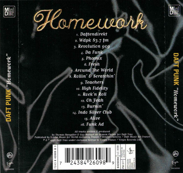 Daft Punk : Homework (MD, Album)