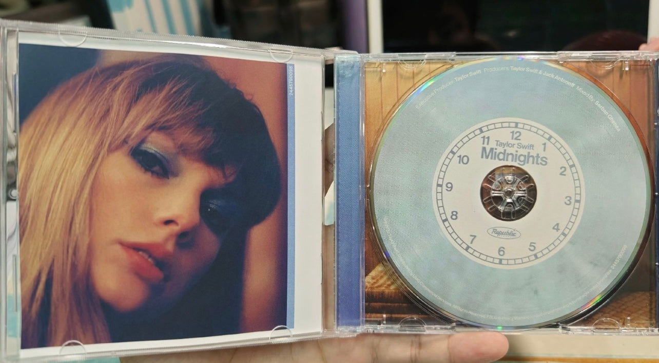 Taylor Swift Signed Midnights CD â Blood Moon Edition