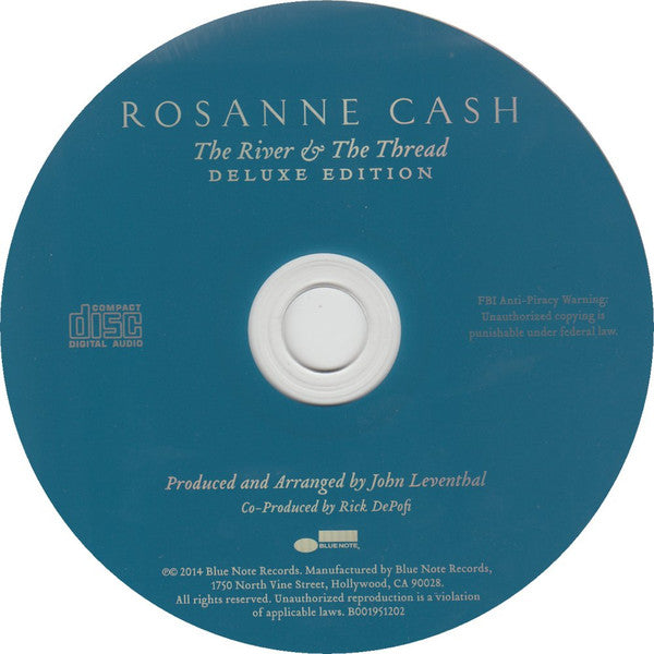 Rosanne Cash : The River & The Thread (CD, Album, Dlx)
