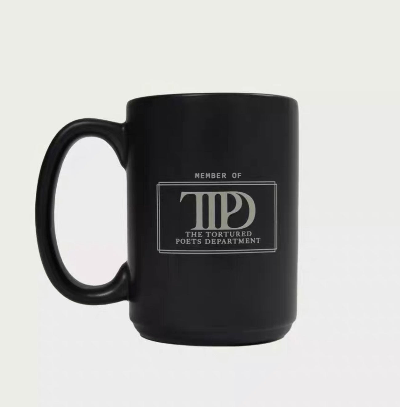 Taylor Swift TTPD Black Ceramic Mug Official Merch - Read Desc