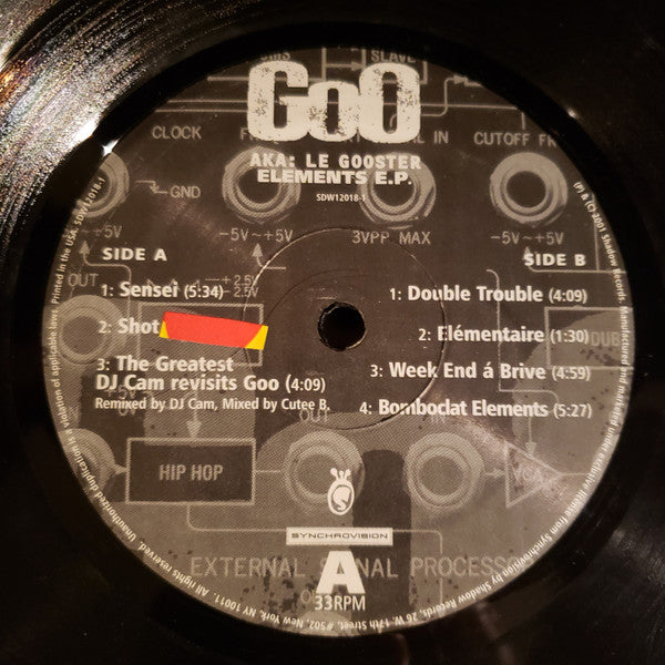 Goo : Elements EP (12")
