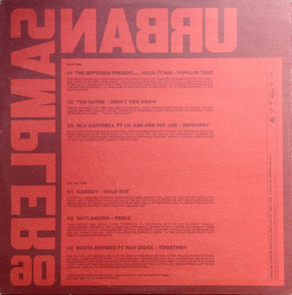 Various : BMG Urban Sampler 06 (12")