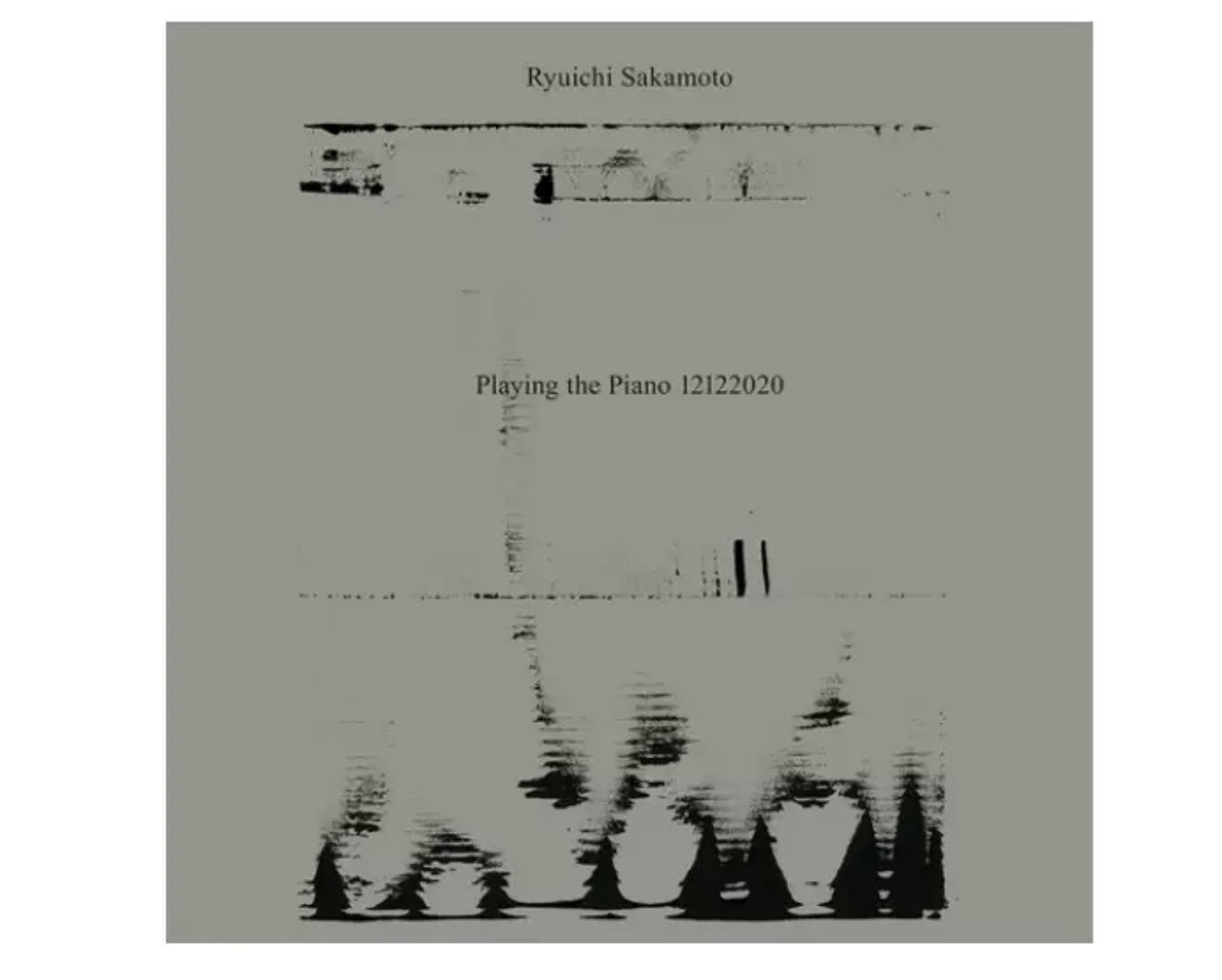 [JUST AS SHOWN]  Ryuichi Sakamoto – 12122020 (Black Vinyl, White Reissue) – 坂本龍一《12122020》黑膠 白膠再版