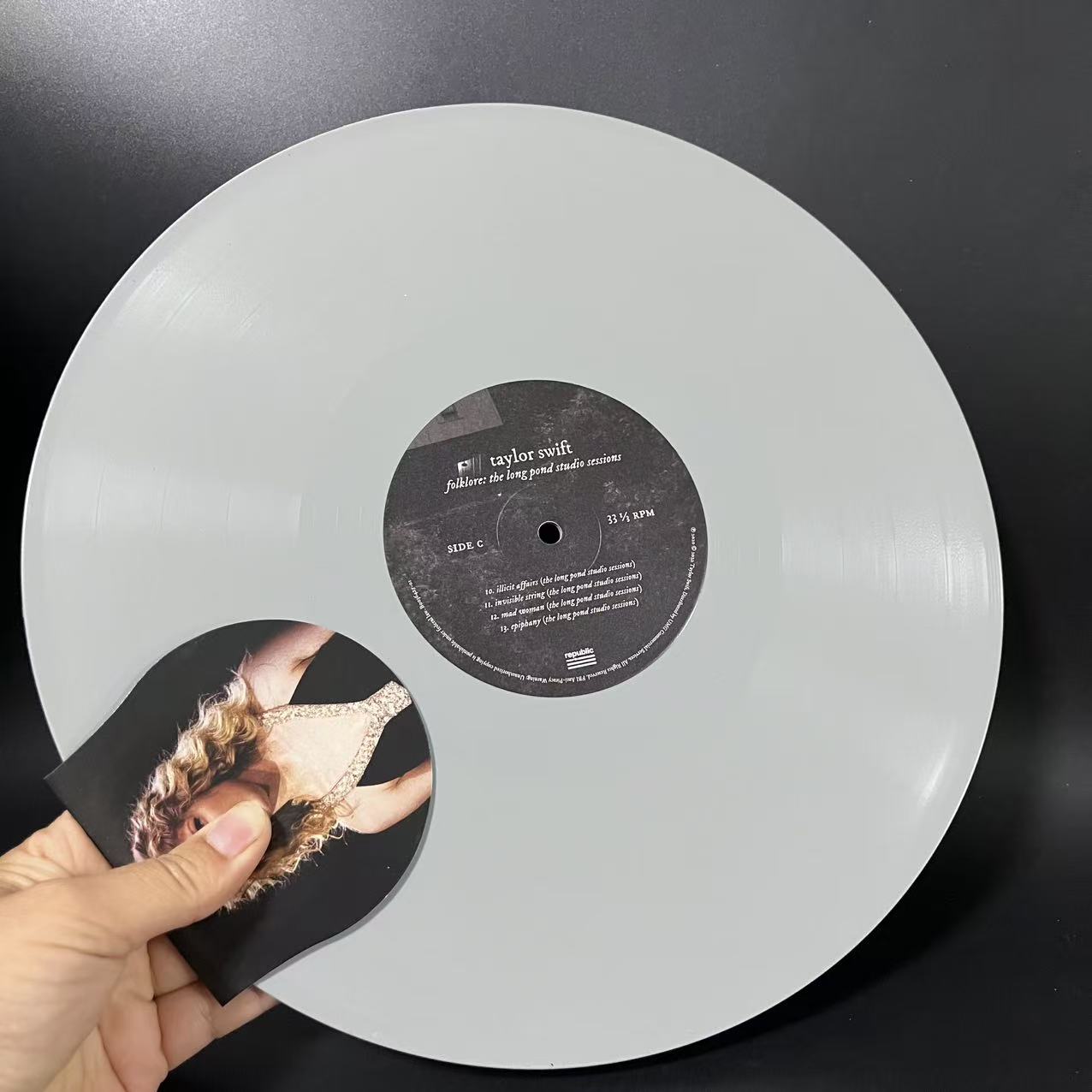 Taylor Swift – Folklore: The Long Pond Studio Sessions RSD Grey Vinyl 2LP NM/NM