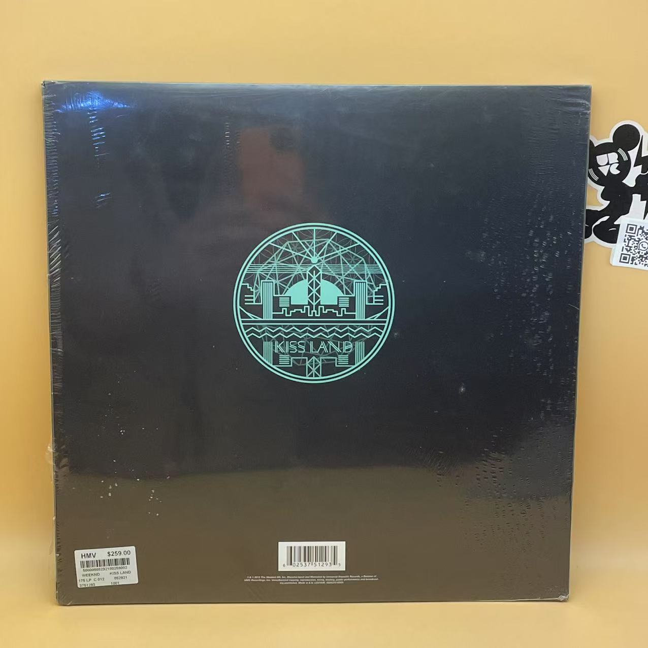 The Weeknd - Kiss Land (2xLP, Album) (Mint (M))
