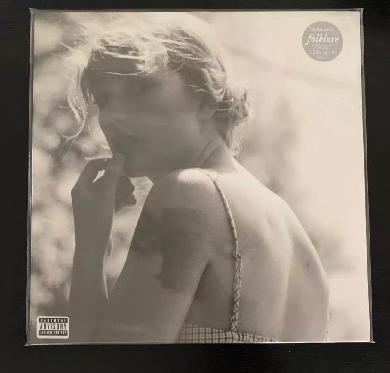 Taylor Swift Folklore Transparent Clear Vinyl US French Pressing Sealed Mint Collectible