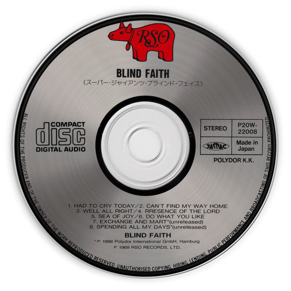 その他 BLIND FAITH [CD] Blind Faith – Blind Faith – 2 x CD (Album, Deluxe Edition +
