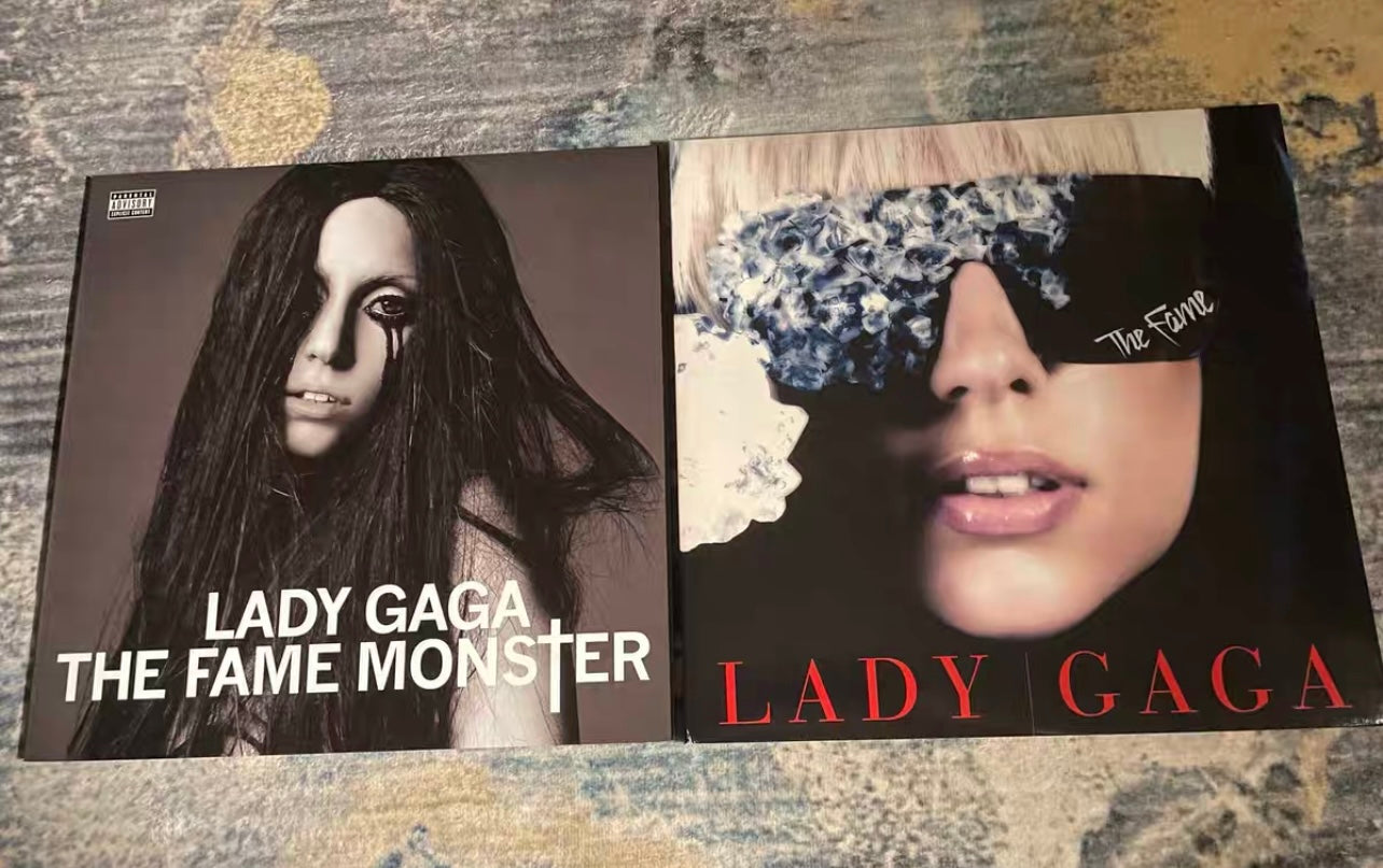 Lady Gaga The Fame Monster 3LP colored vinyl box set (UO first press)
