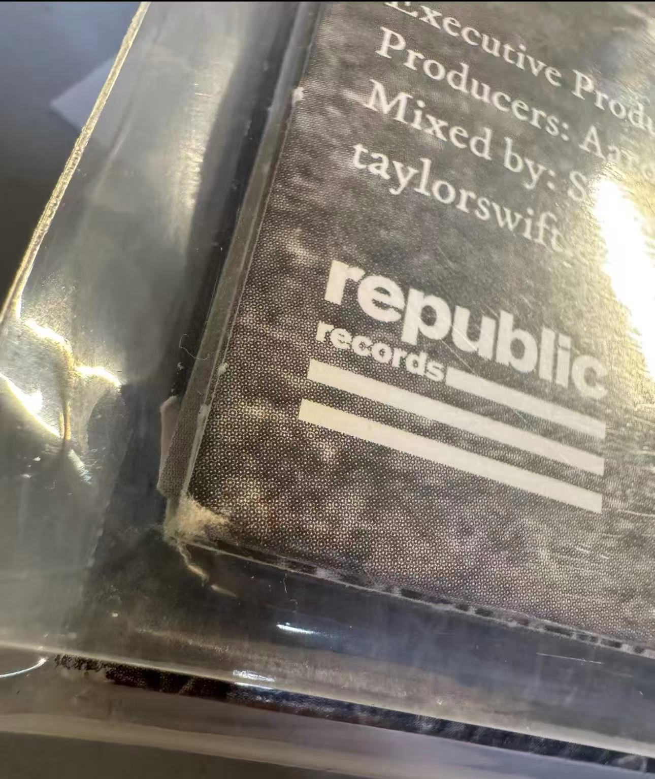 Taylor Swift folklore "Eight Treasures" Vinyl (8th Cover) Opaque Edition Open Box Read Desc
