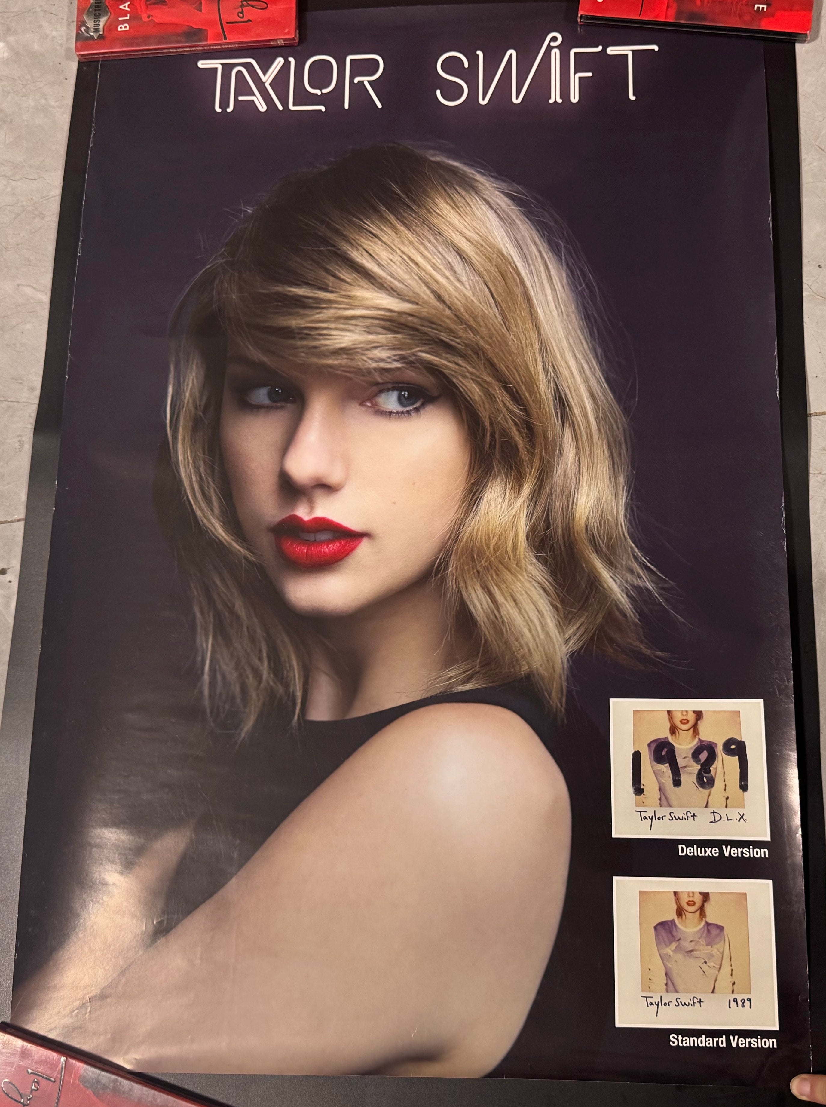 Taylor Swift 1989 Album Official Poster Deluxe Standard Version Art