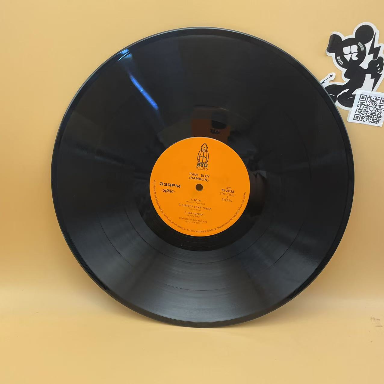 Paul Bley - Ramblin' (LP, Album, RE) (Very Good Plus (VG+))