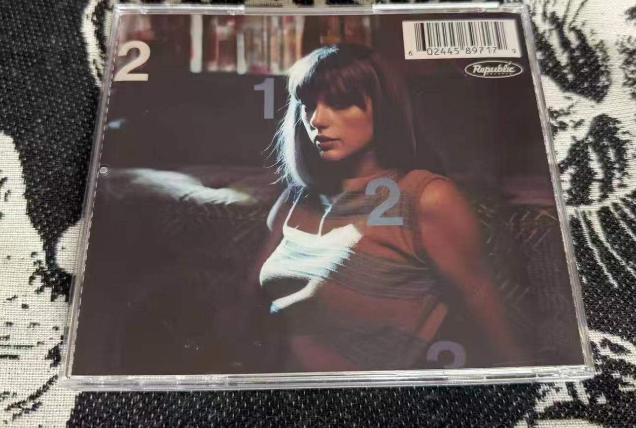 Taylor Swift Midnights Moonstone Blue Autographed CD Open Box Like New