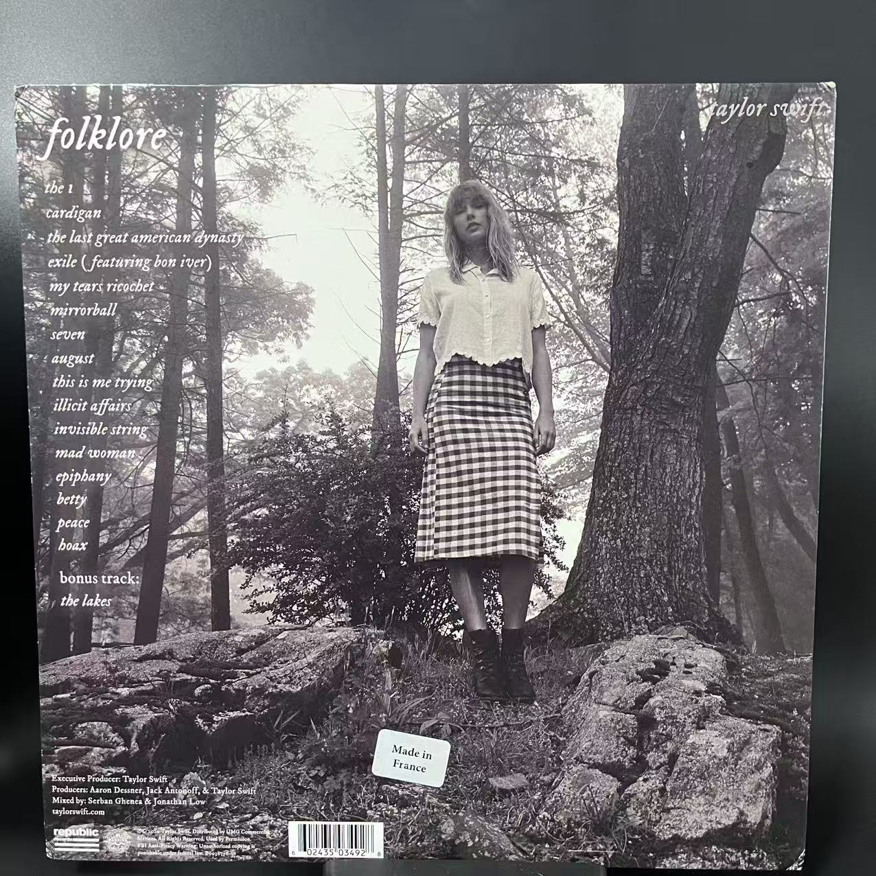 Taylor Swift – Folklore Stolen Lullabies Green Vinyl 2LP VG+/VG+