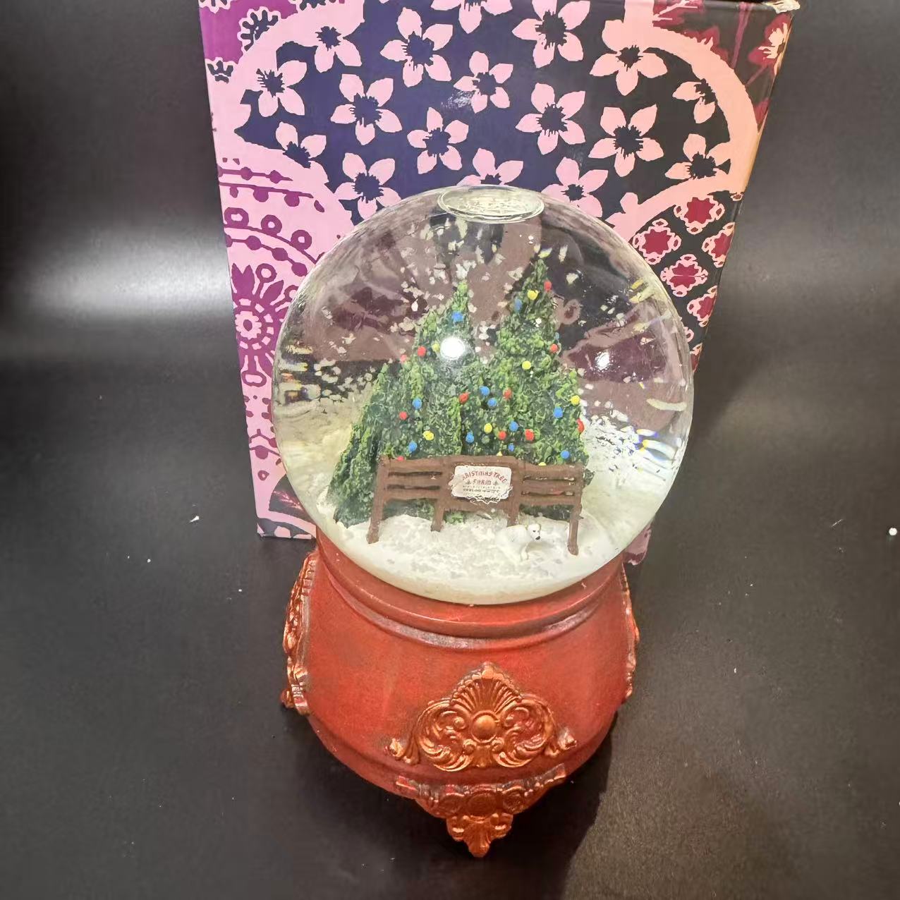 Taylor Swift Christmas Tree Farm Snow Globe Official US Store Rare Retired Read Desc