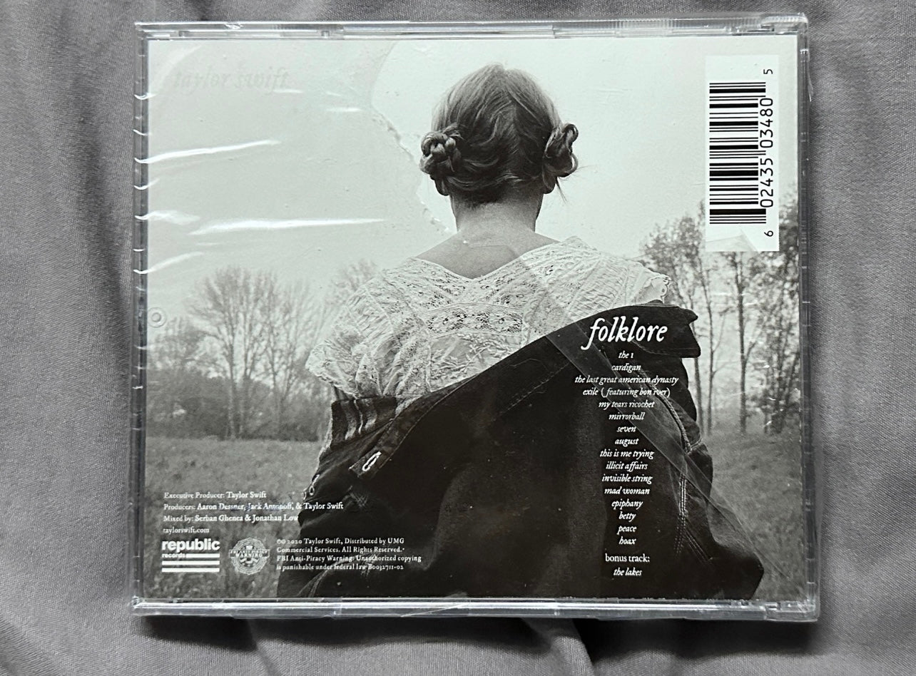 Taylor Swift â Folklore (Signed CD)