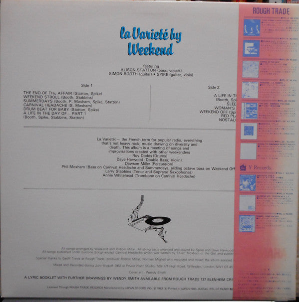 Weekend : La Varieté (LP, Album)