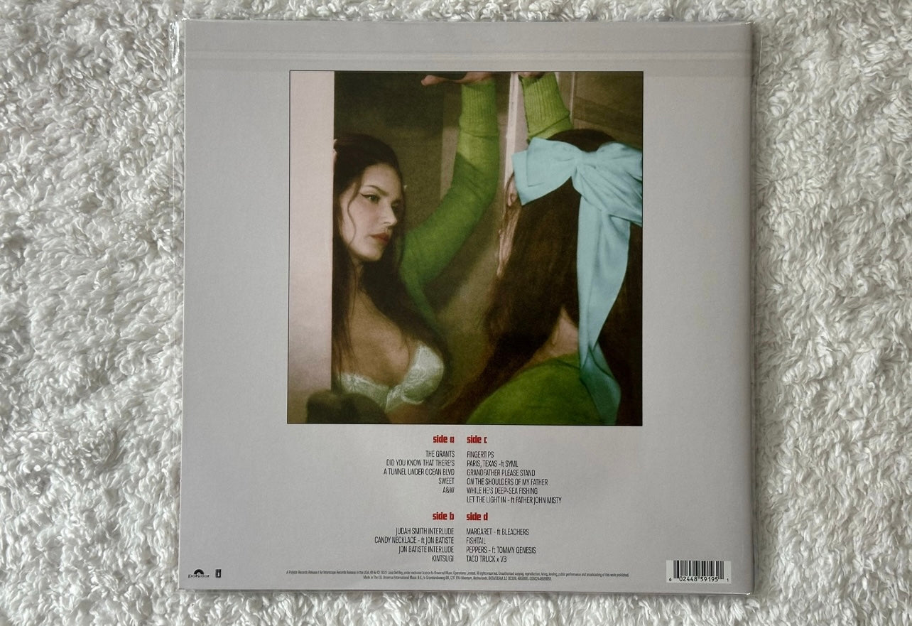 [JUST AS SHOWN]  Lana Del Rey – Did You Know That There’s a Tunnel Under Ocean Blvd (Assai Signed Green Vinyl) / 拉娜·德雷 – 海底隧道（Assai 手写签名绿胶）