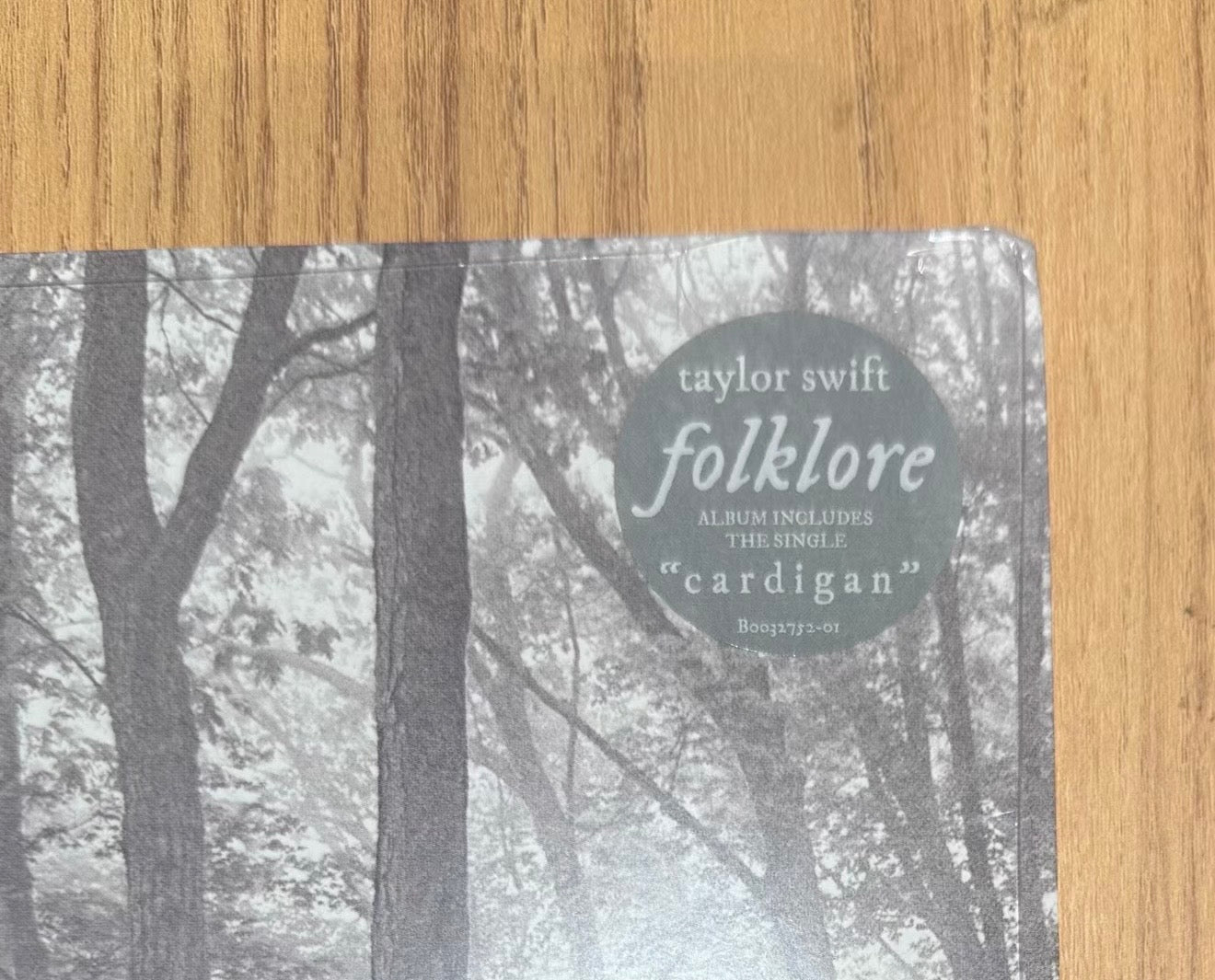 Taylor Swift Folklore Clear 2LP Vinyl Sealed Read Desc