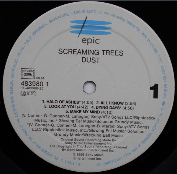 Screaming Trees : Dust (LP, Album)