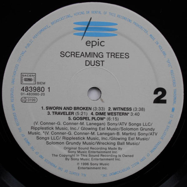 Screaming Trees : Dust (LP, Album)