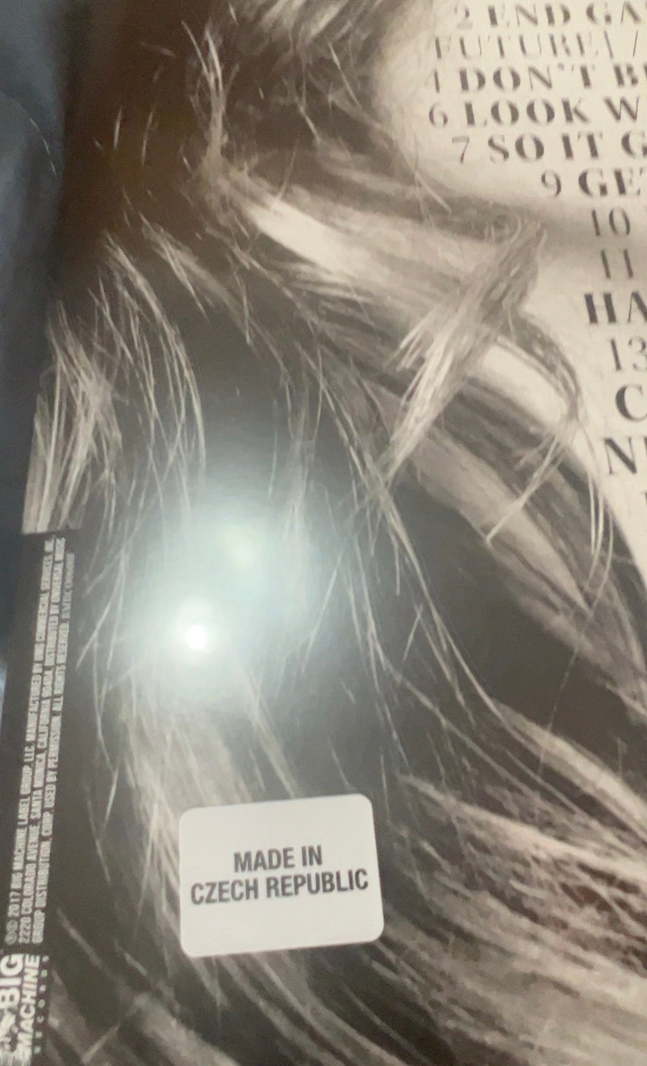 Taylor Swift reputation Picture Disc Vinyl Sealed Brand New China Import