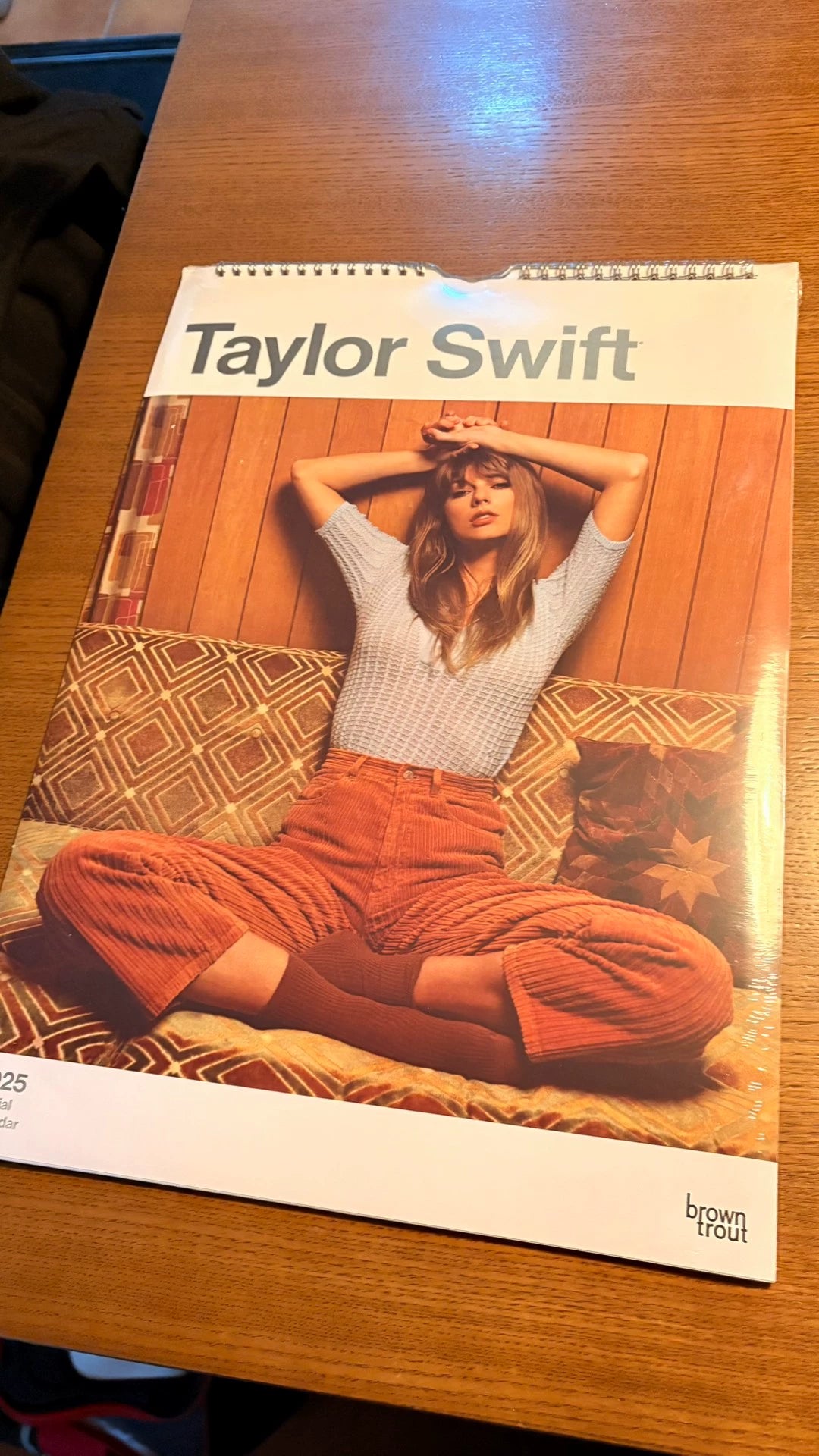 Taylor Swift 2025 Official A3 Calendar Poster – Sealed