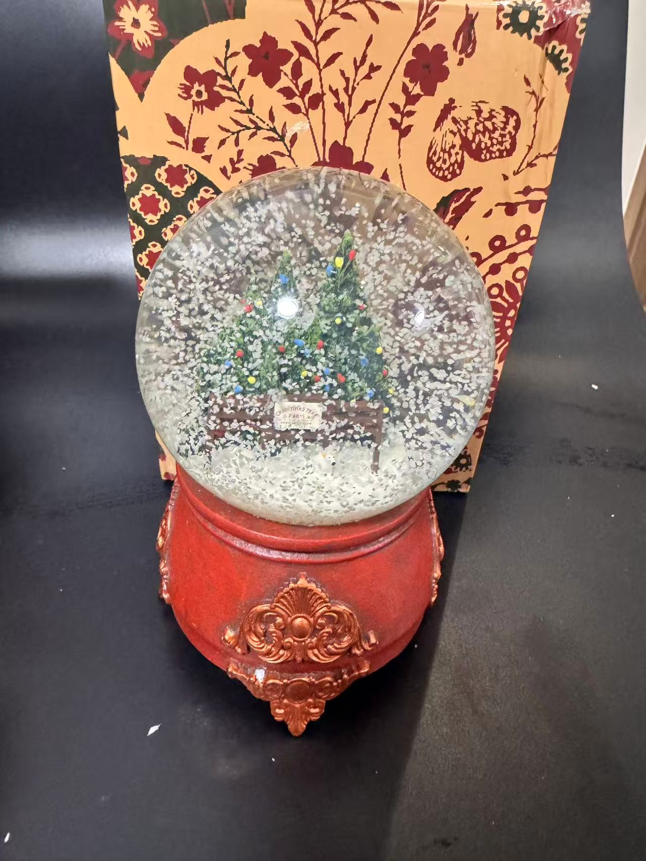 Taylor Swift Christmas Tree Farm Snow Globe Official US Store Rare Retired Read Desc