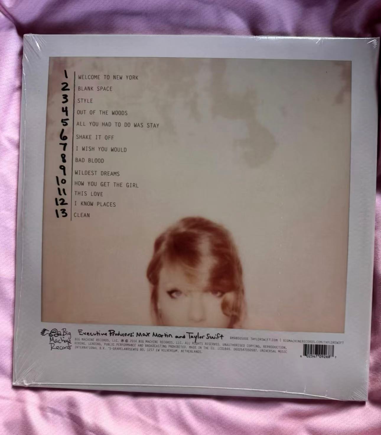 Taylor Swift – 1989 – URVC