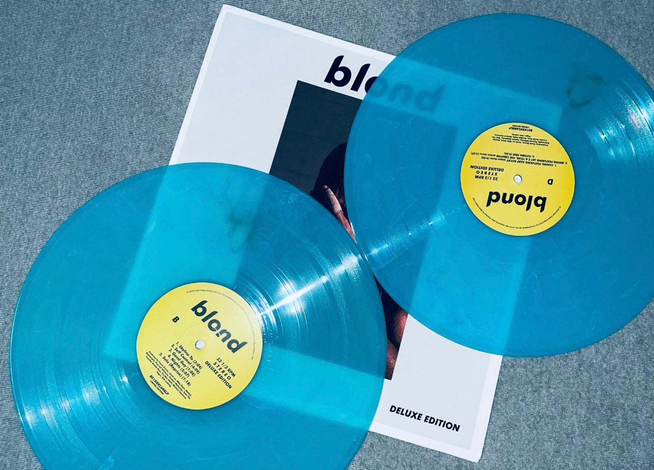 Frank Ocean - Blonde Bootleg Green Marble Vinyl 2LP 法蘭克海洋《Blonde》綠松石大理石彩膠黑膠唱片
