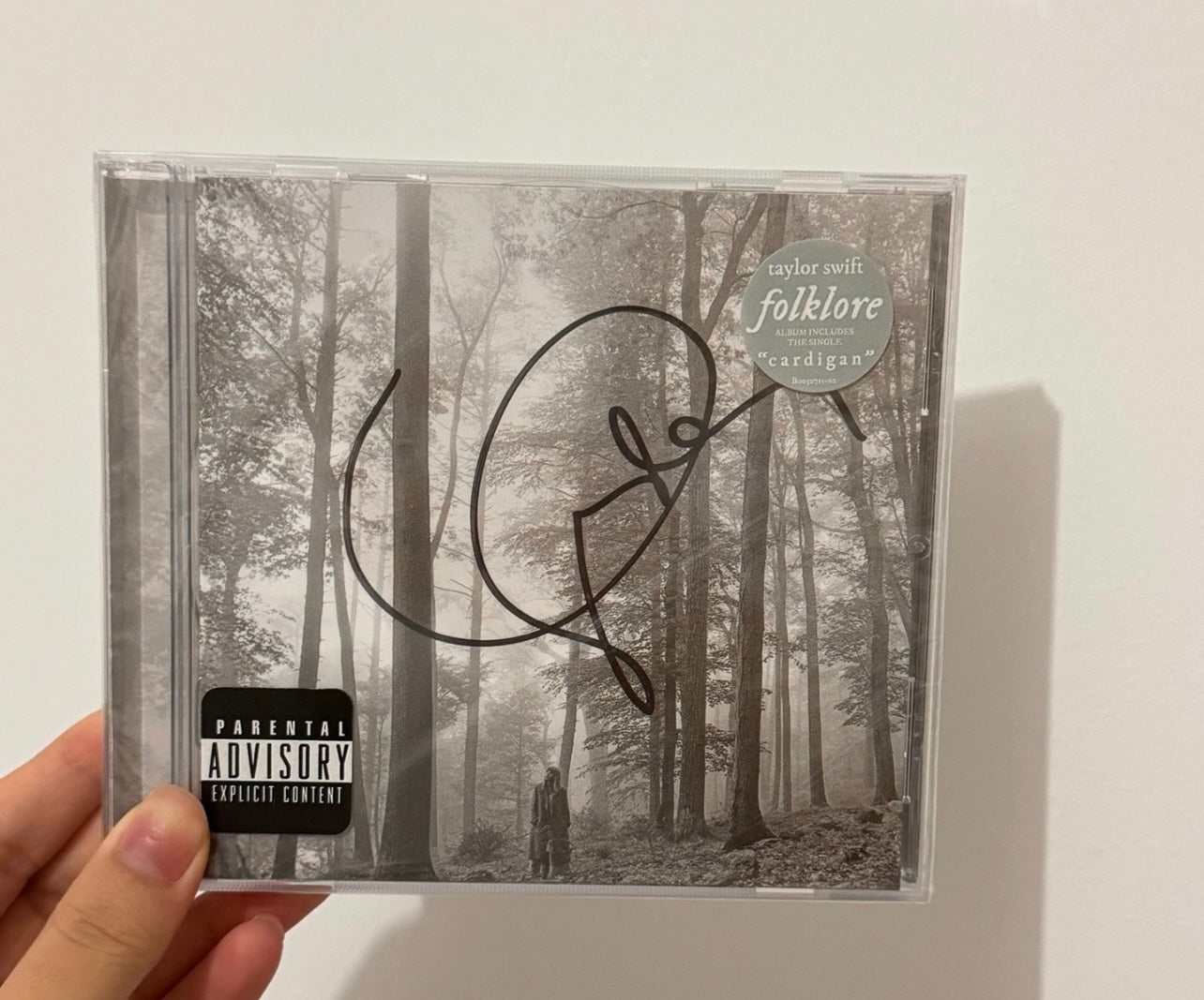 Taylor Swift Folklore Signed CD - Second Batch