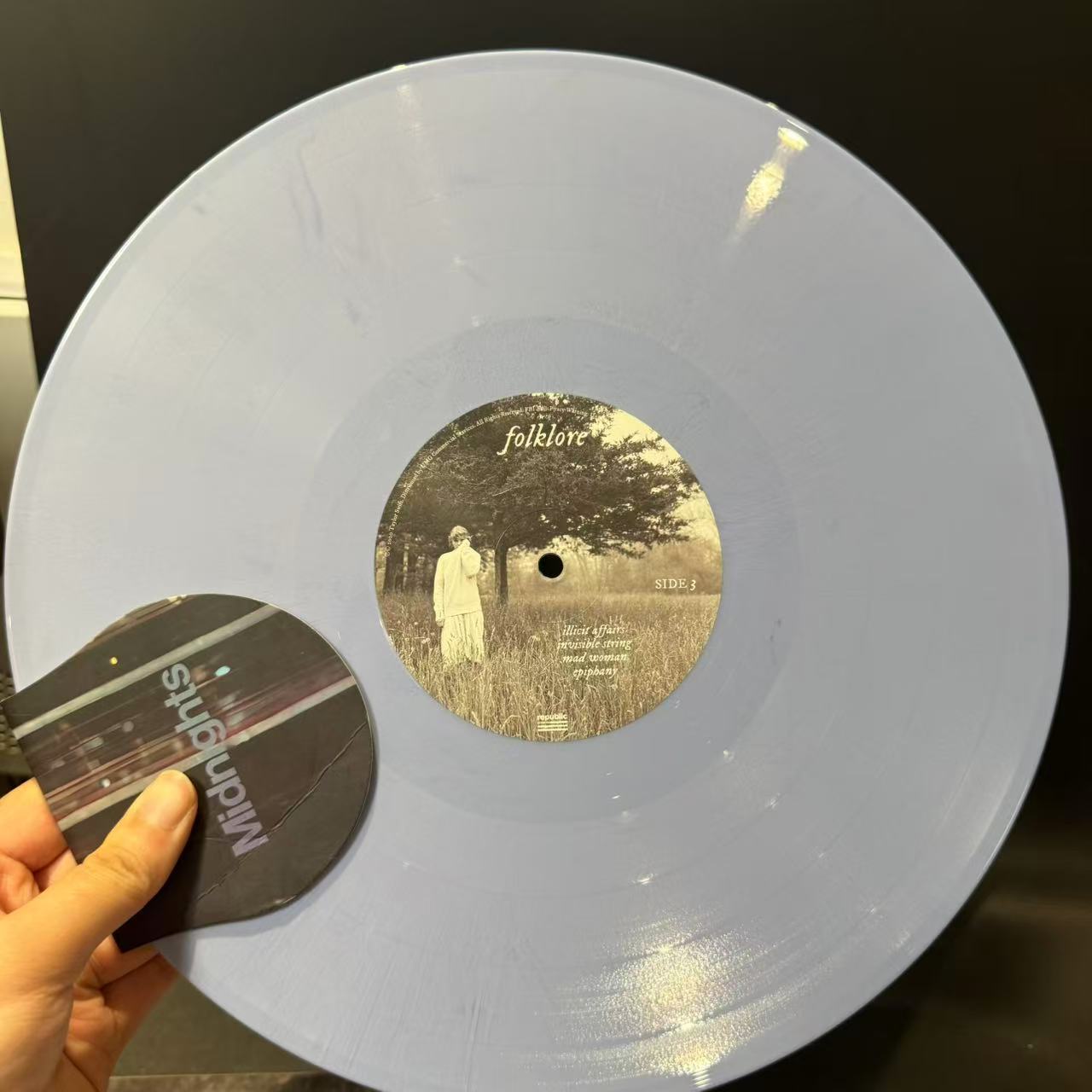 Taylor Swift - Folklore (2xLP, Album, Dlx, Ltd, Azu)(NM/VG+)