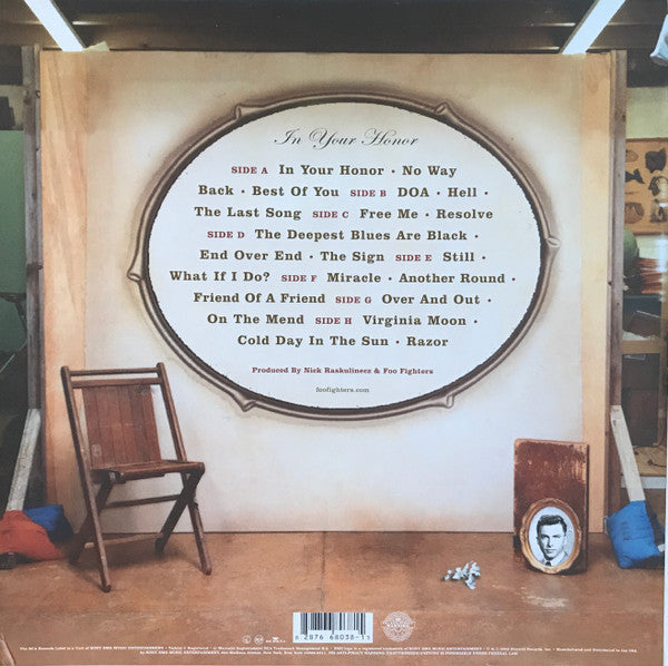 Foo Fighters : In Your Honor (4xLP, Album + Box, Ltd)