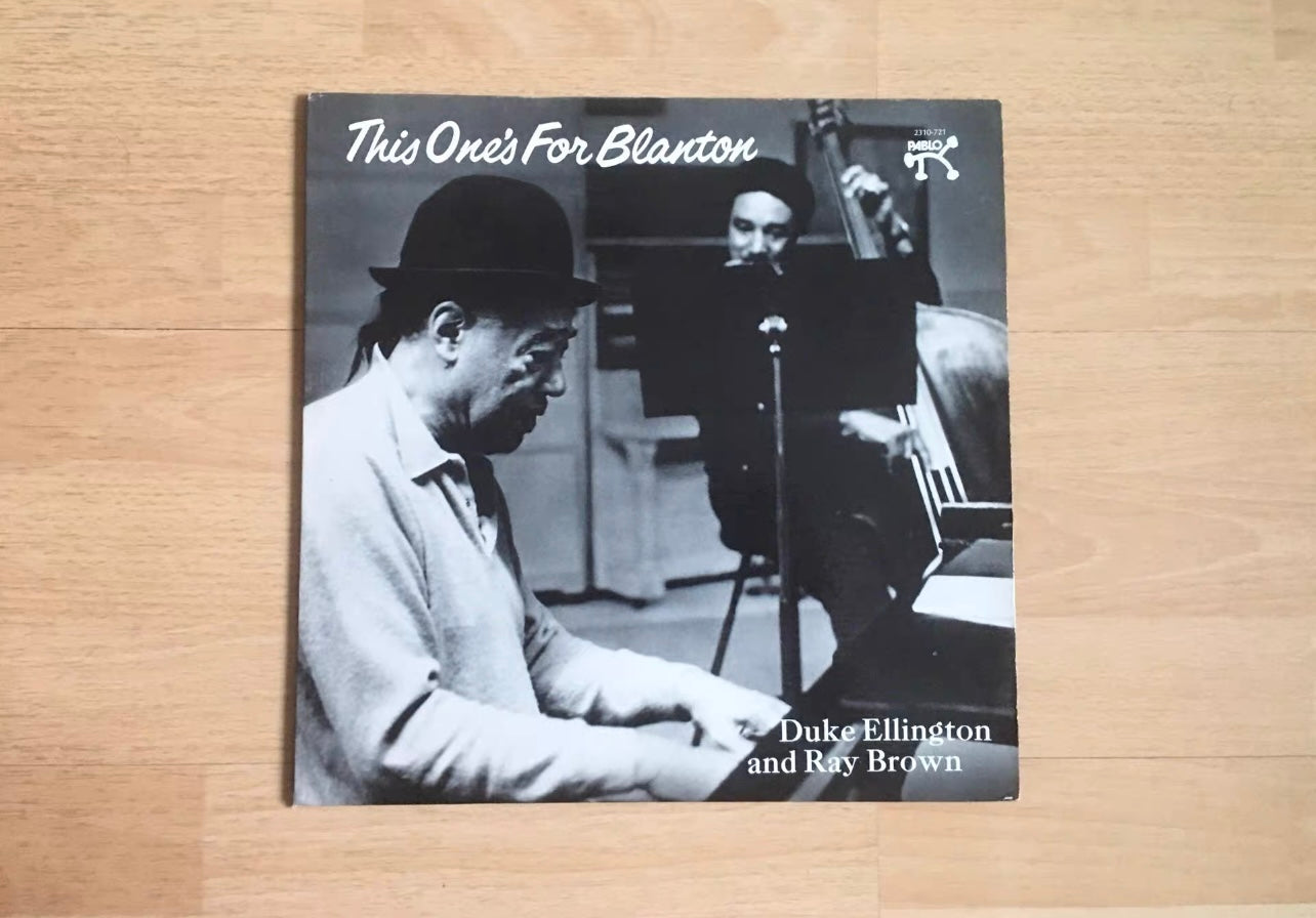 Duke Ellington & Ray Brown – This One's For Blanton US 1975 OG KENDUN