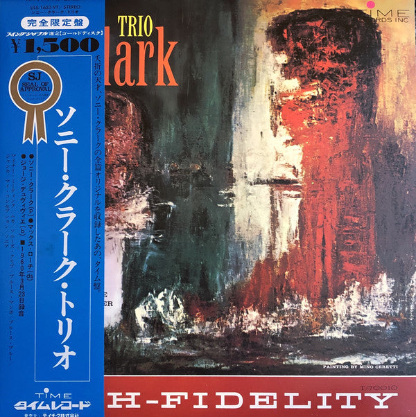 Sonny Clark Trio : Sonny Clark Trio (LP, Album, RE)