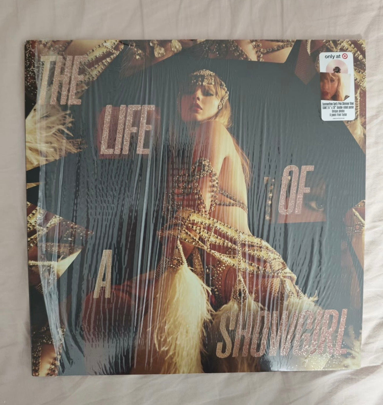 Taylor Swift The Life of a Showgirl Target Exclusive Pink Vinyl Open Box Minor Corner Flaws Read Desc