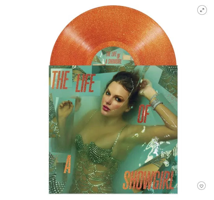 Taylor Swift – The Life of a Showgirl Orange Glitter Vinyl 2LP