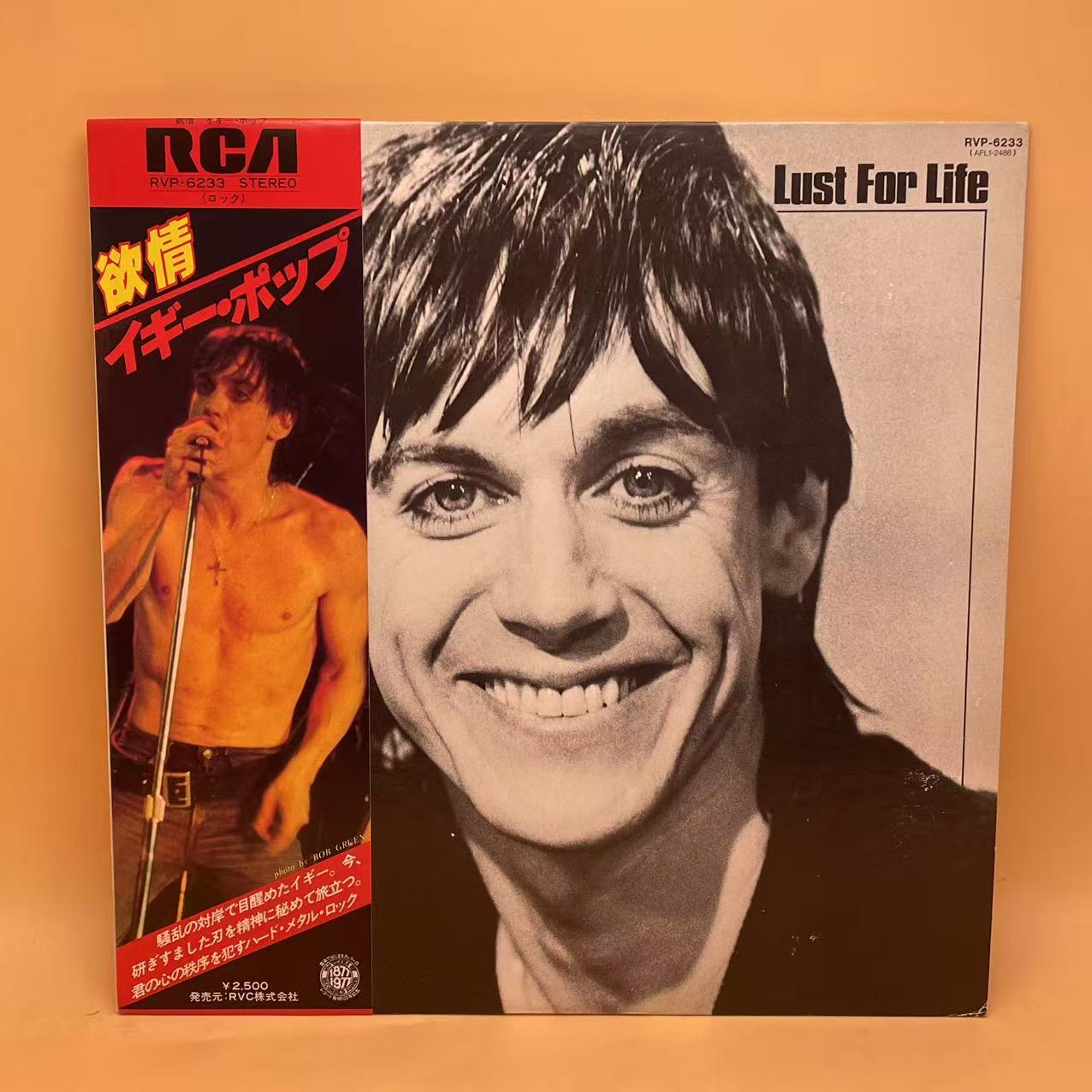 Iggy Pop - Lust For Life (LP, Album, Promo)